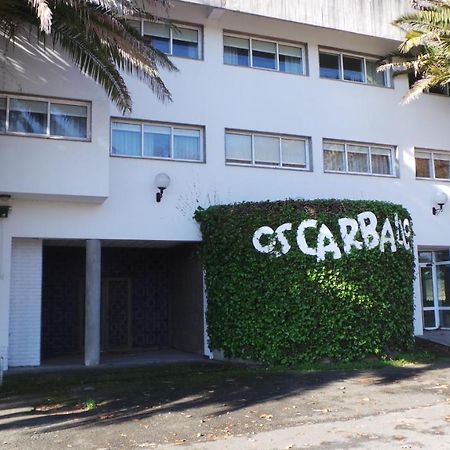Hotel Os Carballos Sigueiro Bagian luar foto
